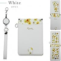 Amazon | [karutz] パスケース 定期入れ レディース リール付き