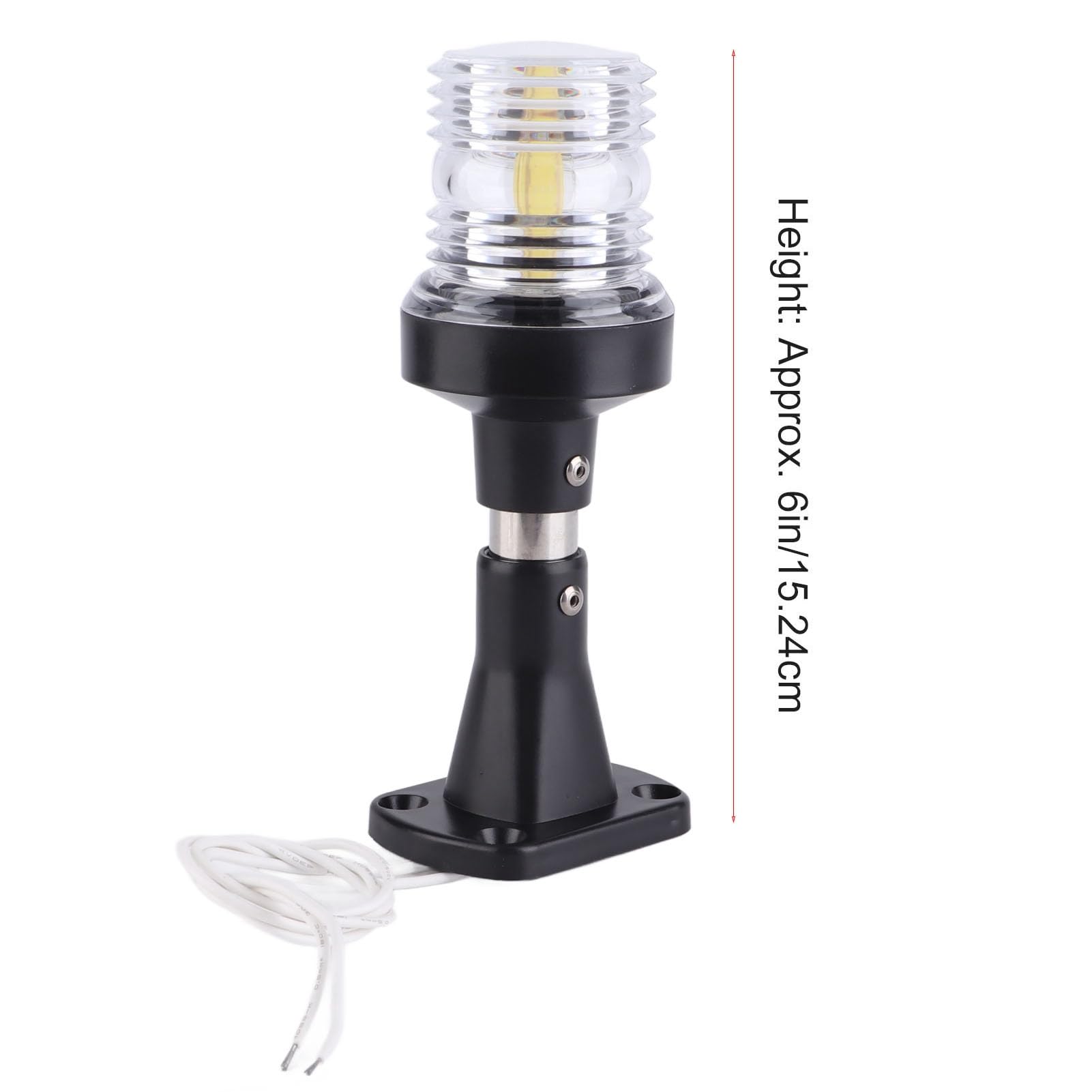 Luce di navigazione per barche a LED da 6 pollici Lampada completa