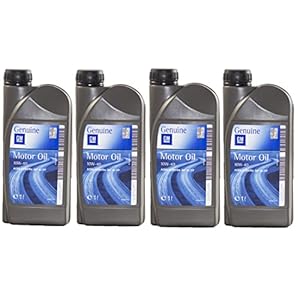 General motorolie 10W40 halfsynthetisch voor Opel 4 blikjes à 1 liter = 4 liter