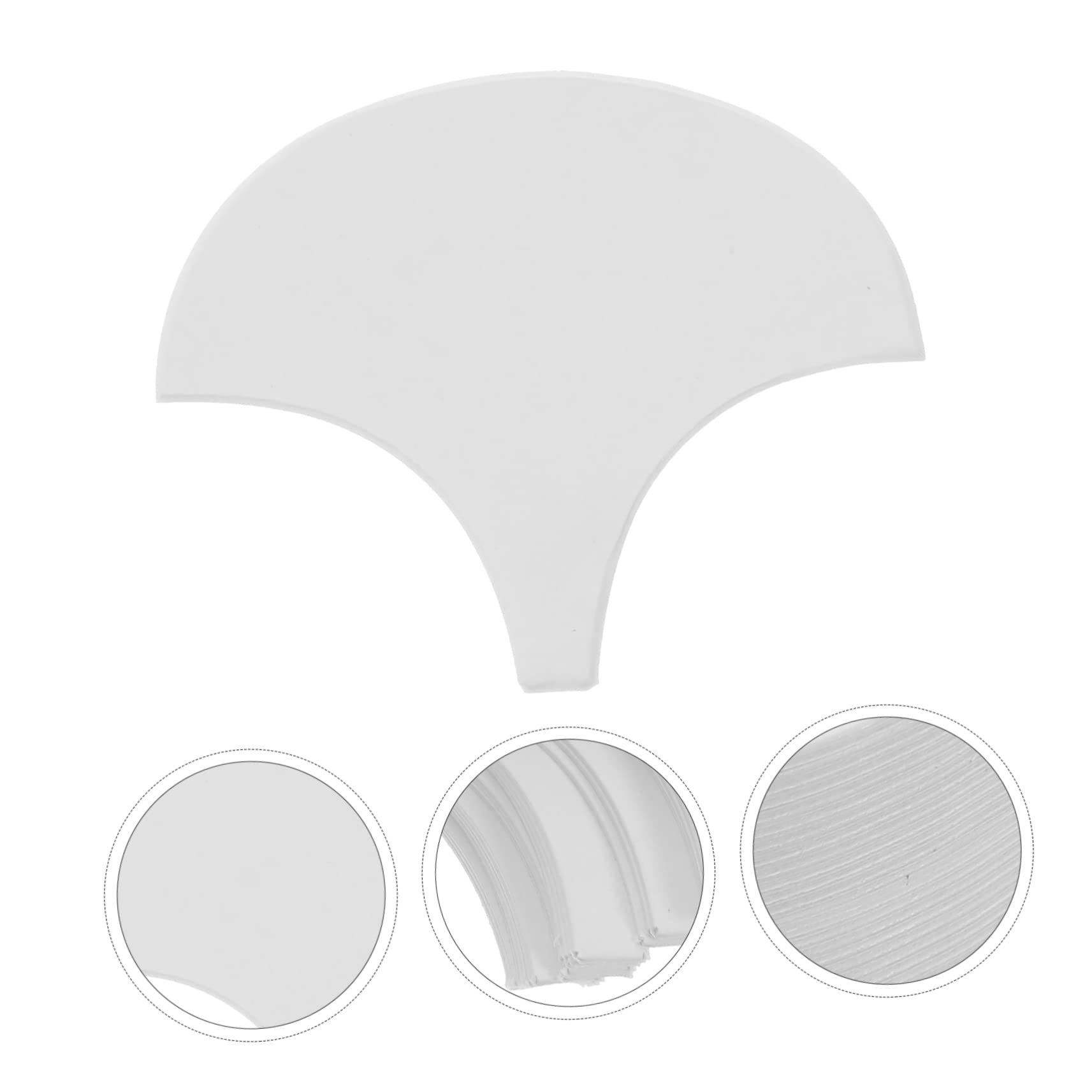 Didiseaon 800piezas Plantillas De Acolchado Forma De Concha Para Manualidades De Patchwork y Costura Diy Herramientas De Diseño Para Acolchar y Bordar
