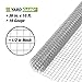 YARDGARD Hardware Cloth 1/2 Inch Mesh 36 Inch X 10 Foot 19 Gauge Galvanized Steel Wire Fence Ideal for Garden Fence, Cage Fence, Chicken Wire Fencing, Rabbit Fencing, Arts and Crafts, and Yard Fence