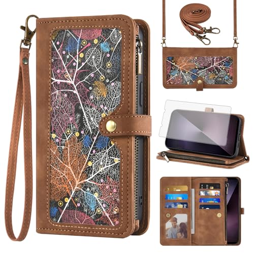 Coque Sony Xperia 1 VII Asuwish marron housse protection souple