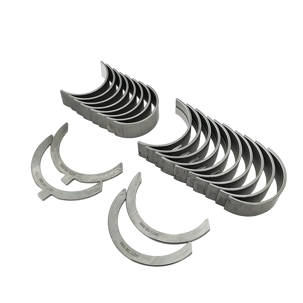 +0.25 Engine Crankshaft Main & Con Rod Bearing Set Fits for Mercedes Benz 2.0 l4 Turbo M274, 2740380201, 2710380110, M2710300063