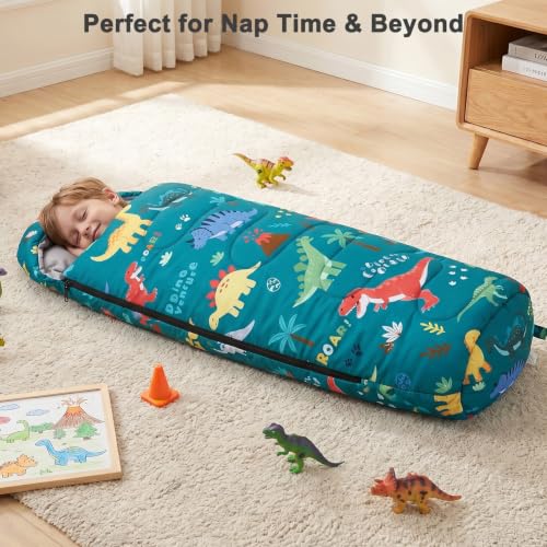 Basumee Bolsa de Dormir para Niños Toddlers, 3 Temporadas, cálida y para clima fresco miniatura 3