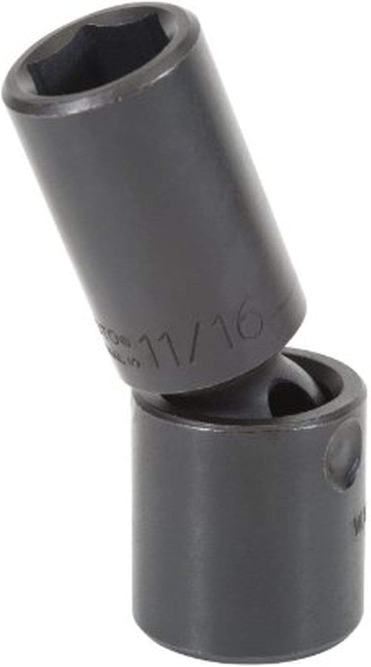 1/2 Drive Deep Universal Impact Socket 9/16 - 6 Point