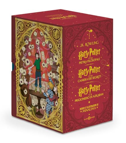 Harry Potter: La pietra filosofale-La camera dei segreti-Il prigioniero di Azkaban. Ediz. papercut MinaLima: Vol. 1-2-3