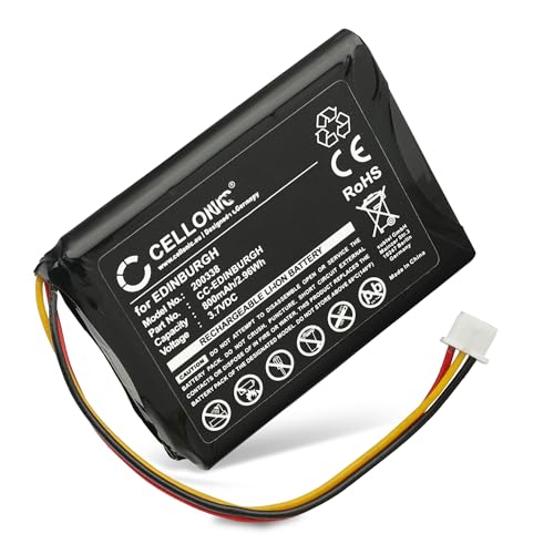 CELLONIC 1x Batería para GPS Navegación Compatible con Tomtom One XL, One 3rd Edition, One XL Europe, Edinburgh   (800mAh, 3.7V)