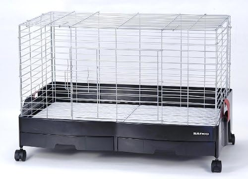 Amazon Sanko イージーホーム ラビット８０ ｂｋ Sanko 飼育ケージ 通販