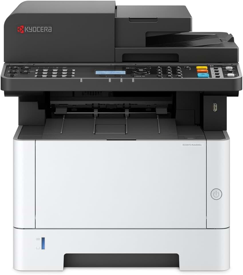 Kyocera Ecosys MA4000x impressora multifuncional Preto Branco. Impressora Scanner Fotocopiadora. 40 ppm. Impressora a laser Dispositivo multifuncional incl. Função de impressão móvel