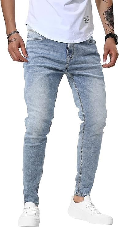Men Pants PASIN (US, Numeric, 8, 12, Regular, Regular, LightBlue)