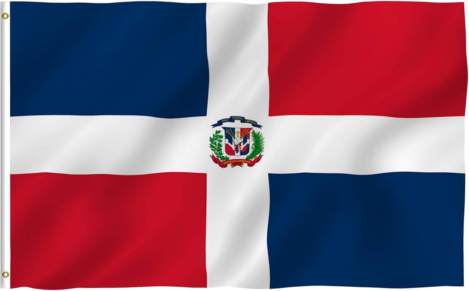 Buy ANLEY Fly Breeze 3x5 Foot Dominican Republic Flag - Vivid Color and