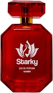 او دو برفان بخاخ للنساء من ستاركي، بمكونات طبيعية، سعة 100 مل، لون احمر