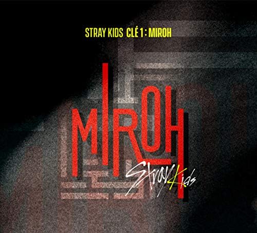 JYP STRAY KIDS - Clé 1 : MIROH [Random Standard ver.] 1CD+Photobook+3QR Photocard+Folded Poster+Double Side Extra Photocards Set
