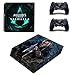 TAOSENG Assassin's Creed Style Ps4 PRO Skin Sticker per Playstation 4 PRO Console e 2 Controller Decal Vinile Protettivo Skin