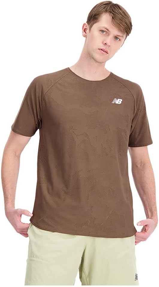 New Balance Mens Q Speed Fuel Short Sleeve
