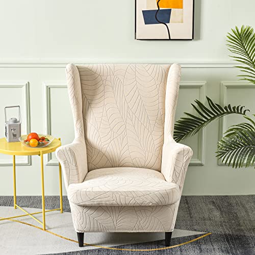 GKXLH Wingback Chair Covers 2 Piece Set - Image 2