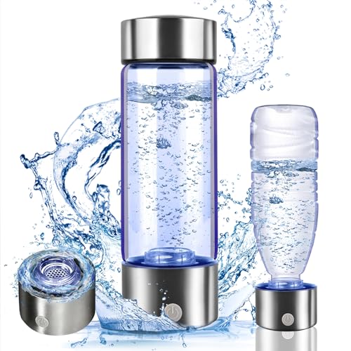 XinHerun Hydrogen Water Bottle Generator with SPE PEM Tech Water Ionizer Dual Mode Hydrogen Water Machine Improve Water in 3 Minutes for Home Office Travel Daily Use