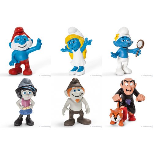 Amazon.co.jp: SMURF スマーフ 20729 〜 20734 2013年発売 3D映画