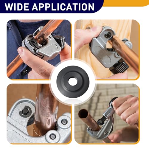 Image of 5-Pack Replacement Blades for 41317 E-3469 Tubing Cutter Spare Wheel Blade, Compatible with RIDGID Tubing Cutter Models 101 103 104 117 118 150 151 152 153 205 Copper Pipe Cutter