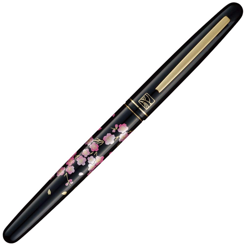 【新着商品】呉竹 筆ペン くれ竹万年毛筆 蒔絵物語 桜春風 黒 DU185-31 Amazon | 呉竹 筆ペン くれ竹万年毛筆 蒔絵物語 桜春風 黒 DU185-315