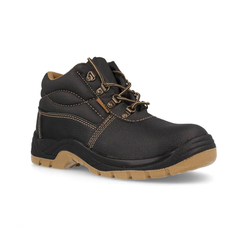 Bota seguridad PAREDES, BT1007 piel negro, S3 SRC