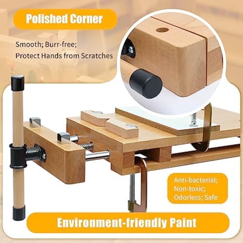 Fixation G-Clamp avec 4 arrêts de limites pour bois dur - 4
