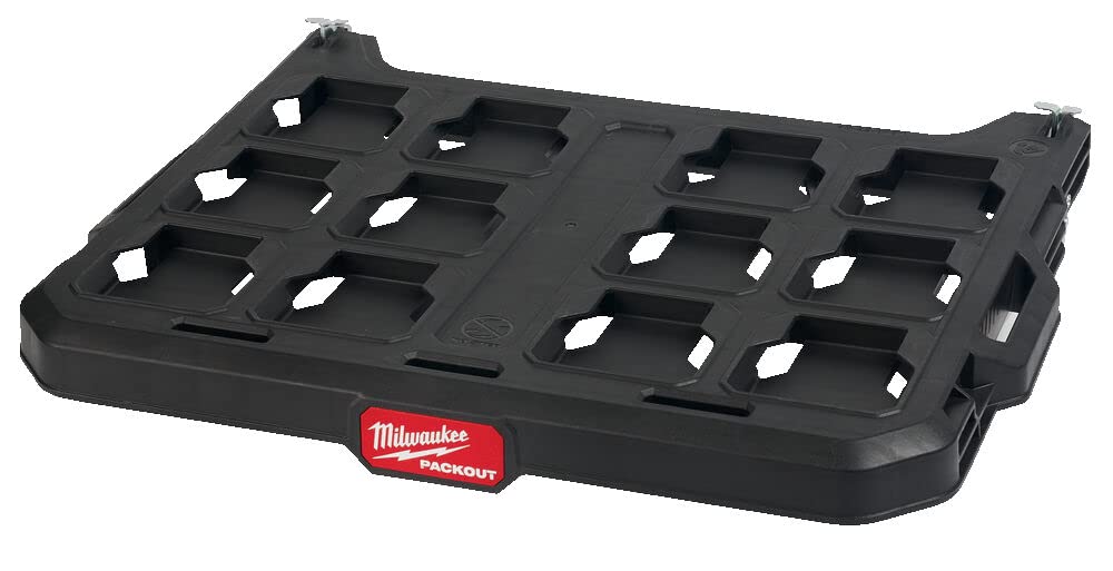 Milwaukee Schienensystem Grundplatte PACKOUT zur Wandmontage