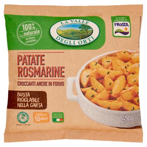 La Valle degli Orti Patate al Rosmarino, 450g (Surgelato)