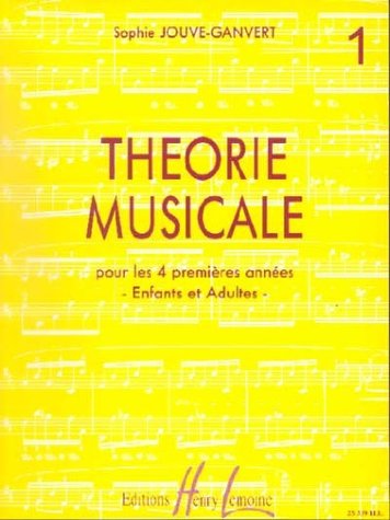 Partition : Théorie Musicale - Volume 1 : 4 premières années