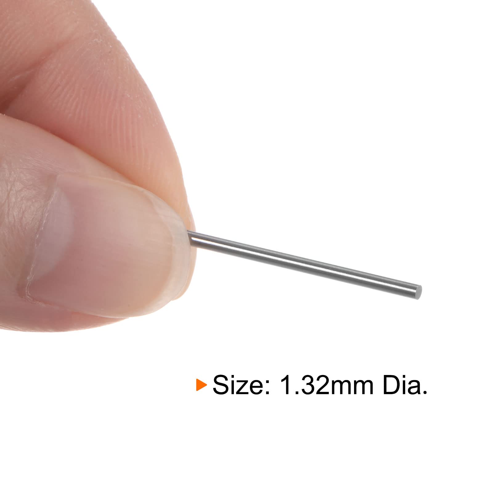 Sourcing Map Stiftlehre 0,15 Mm – 2 Stück, Klasse X, Toleranz ±0,001 Mm, Länge 50 Mm
