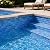Soulscrafts Glass Mosaic Tile, Pool Tiles Glass Mosaic Backsplash 12 x 12 Inch for Swimming Pool Kitchen Bathroom, Subway, Iridescent Blue 5 Sheets