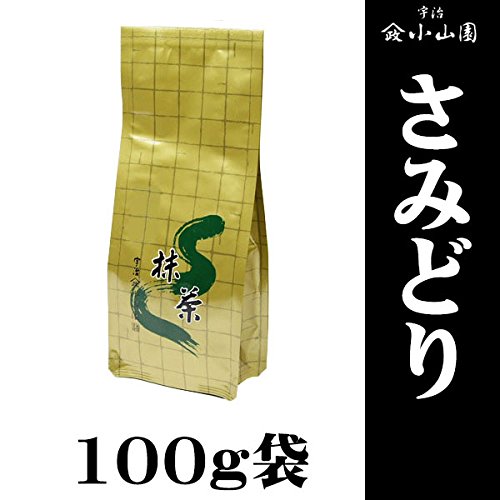 Amazon.co.jp: 山政小山園 抹茶 さみどり (茶道用 袋入り) 100g