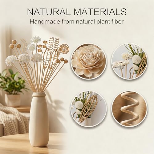 Set de 21 varillas decorativas para difusor de aroma miniatura 5