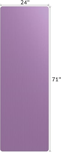 Miniatura 2 de Esterilla de yoga con correa de transporte, soporte acolchado, para entrenamientos de fitness y gimnasio