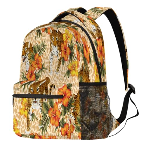 Sac à dos voyage tropical 21L, idéal pour l'école des enfants et les sorties