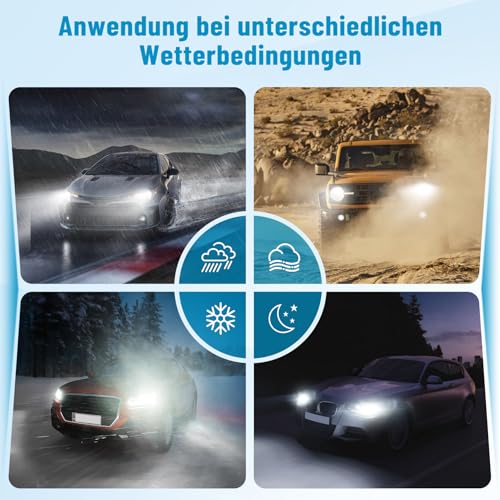 Gedlex Xenon Scheinwerfer Steuergerät 12V HID Headlight Ballast D1s, 35W Vorschaltgerät Scheinwerfer 5DV00900000 Kompatibel mit E60 E61 E65 E66 E67 E71 E72 Golf Jetta Tiguan Touareg C4 Picasso