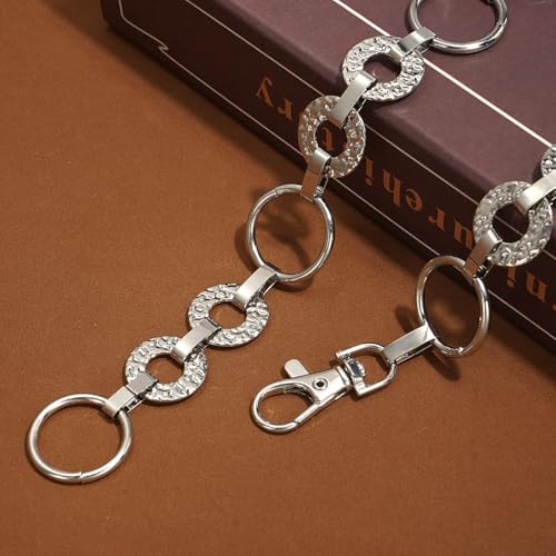 Women's Hollow Circle Chain Belt Metal Disc Waist Chain for Dresses Jeans4