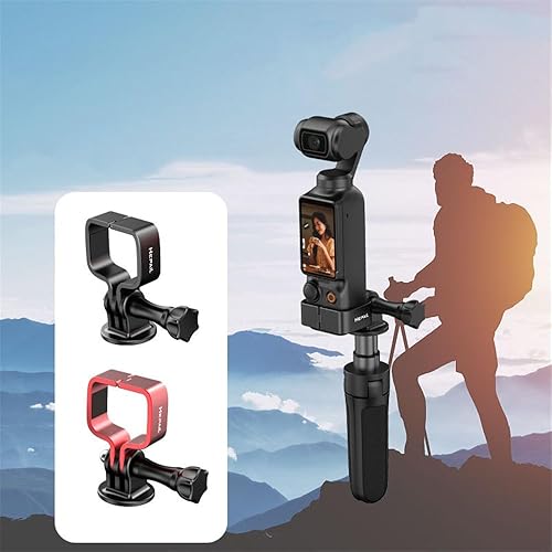 Miniatura 3 de Soporte de adaptador de expansión para DJI OSMO Pocket 3, soporte de adaptador de metal, cabeza de cardán, soporte de marco fijo, accesorios
