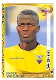 2016 Panini Copa America Centenario Soccer Sticker #157 Enner Valencia 2 Inch wide X 3 inch tall album sticker