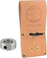 Vista 1 de Klein Tools 5459SLVR Soporte de barra de conexión con collar de bloqueo, fabricado en EE. UU