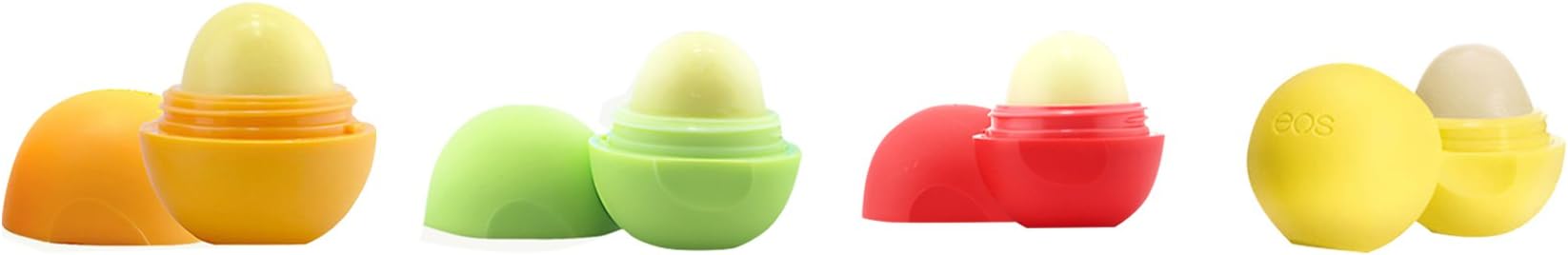 Lip Balm 4 pack Set - Summer Fruit, Lemon Drop, Tangerine, Honeydew