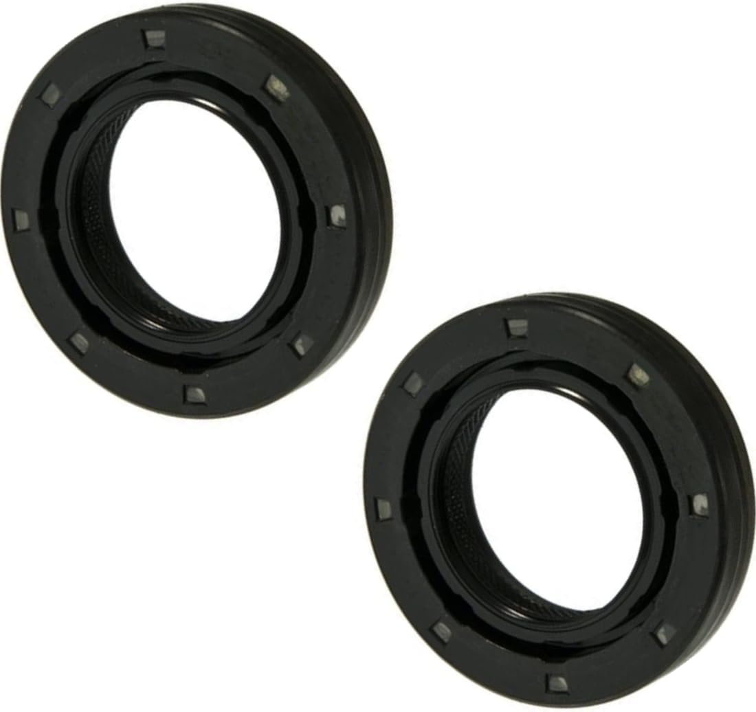 Front Inner Drive Axle Shaft Seal,axle seal Replacement 8-12471680-0, 8-12471586-0 2 Pcs for Chevrolet Blazer,Astro,S10,Express 1500, 2500 1997 1998 1999 2000 2001 2002 2003 2004-2014