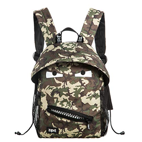 Image of Zipit ZBPM-GR-N6 ZIPIT Grillz Junior Backpack, Camo Green