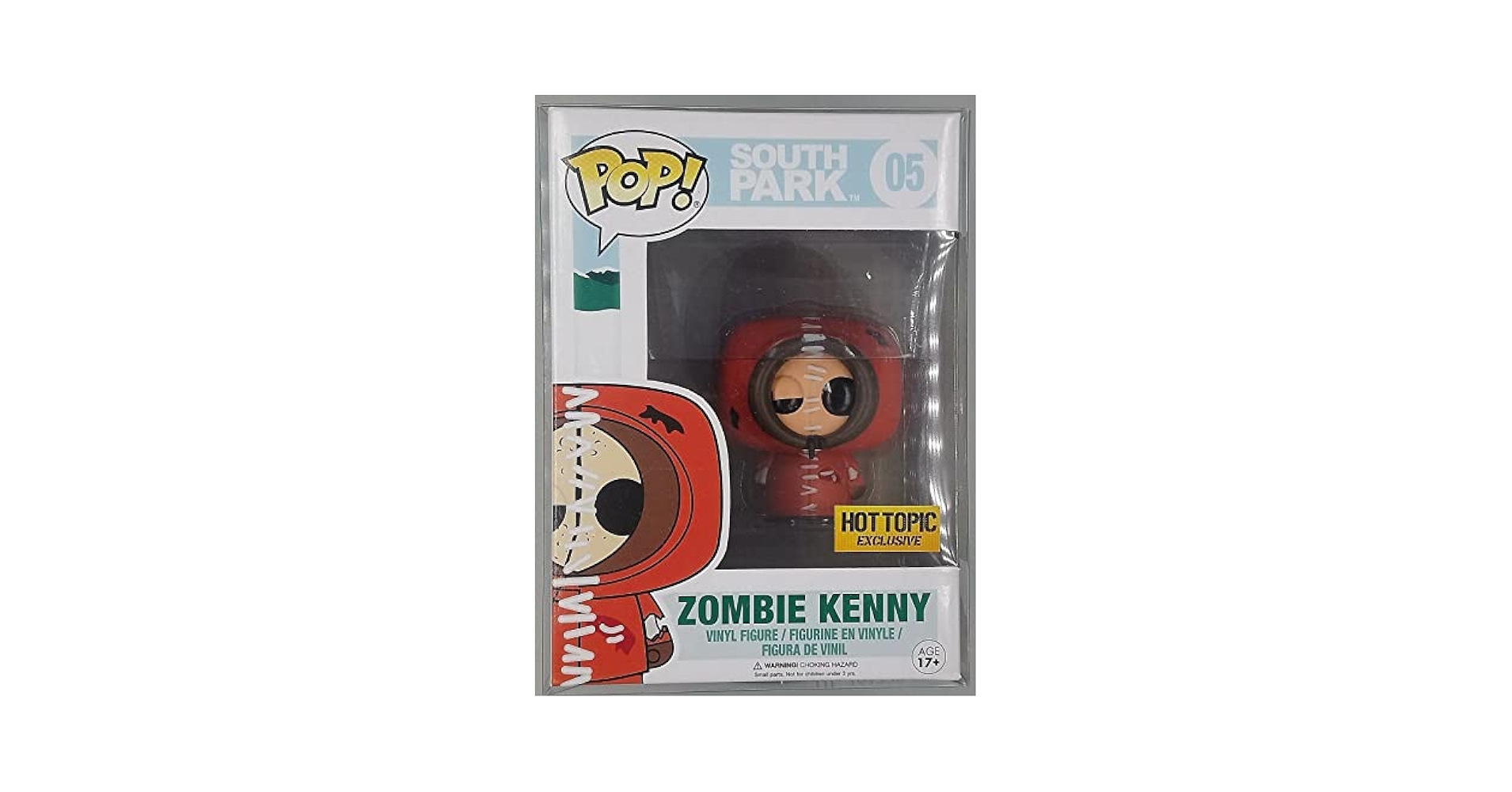 Amazon.com: RTC Funko Pop! South Park Zombie Kenny #5