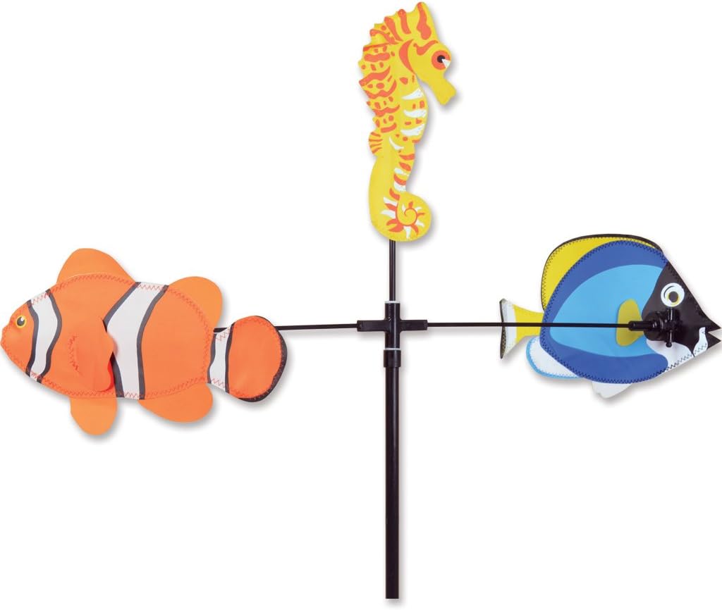 Premier Kites Single Tier Carousel Spinner | Great for Yard and Garden Decoration | Parent