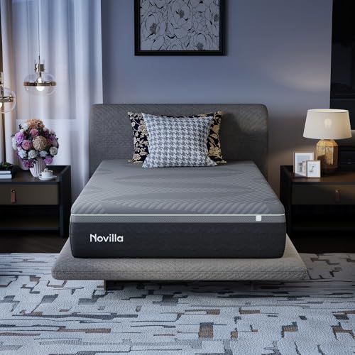 Image of Novilla AiryFlow Full Size Memory Foam Mattress, 10 Inch Full Mattress
