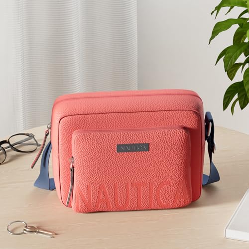 Image of Nautica Women's Out and About Adjustable Crossbody Bag Purse | Adjustable