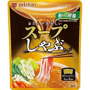 ミツカン スープしゃぶ 極みだし柑橘 84g(28g×3) 鍋の素 鍋つゆ" 