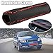 ZHOSXRC Car Handbrake Cover,PU Leather Anti-Slip Hand Brake Sleeve,Decorative Handbrake Protector,Auto Comfortable Grip Handbrake Guards for Most Cars
