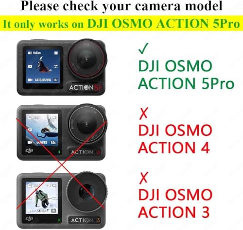 Image of M.G.R.J Tempered Glass Screen Protector for DJI Osmo Action 5 Pro Action Camera (Rel. 2024)